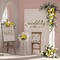 10PCS Yellow Artificial Roses with Long Stems – Realistic Silk Faux Flower Bouquet for Wedding, Bridal Bouquet, Valentine’s Day, Proposal, Party, Centerpieces & Home Decoration
